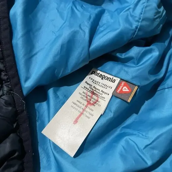 Patagonia Nano Puff Pullover Navy Blue Puffer Jacket Outdoor Hike Men's Medium - Picture 4 of 6